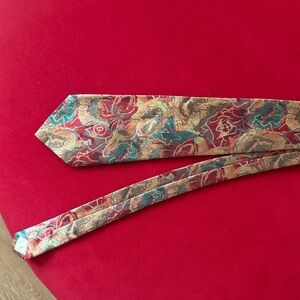 Vintage Missoni 100% Silk Floral Men's Tie